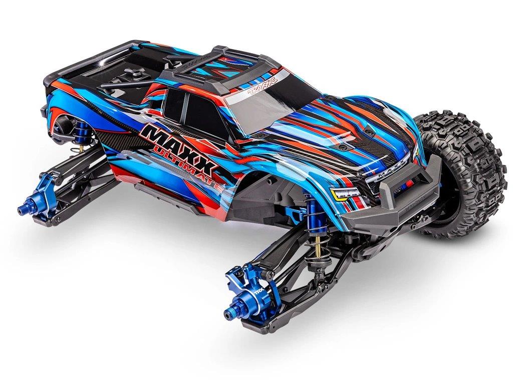 Traxxas MAXX Ultimate VXL-4s 4WD 1/10 RTR TQi TSM Blå - 4