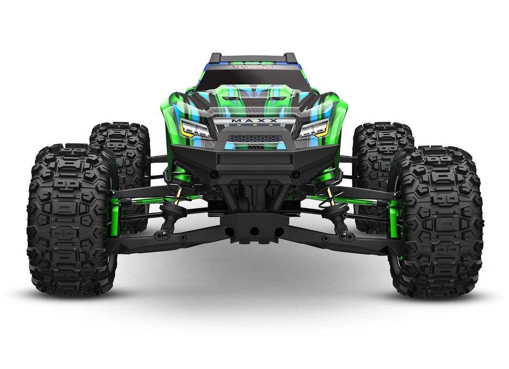 Traxxas MAXX Ultimate VXL-4s 4WD 1/10 RTR TQi TSM Grön - 2
