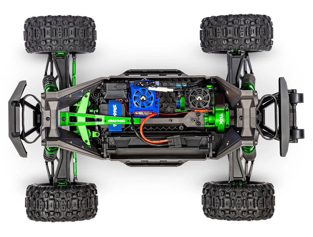 Traxxas MAXX Ultimate VXL-4s 4WD 1/10 RTR TQi TSM Grön - 4