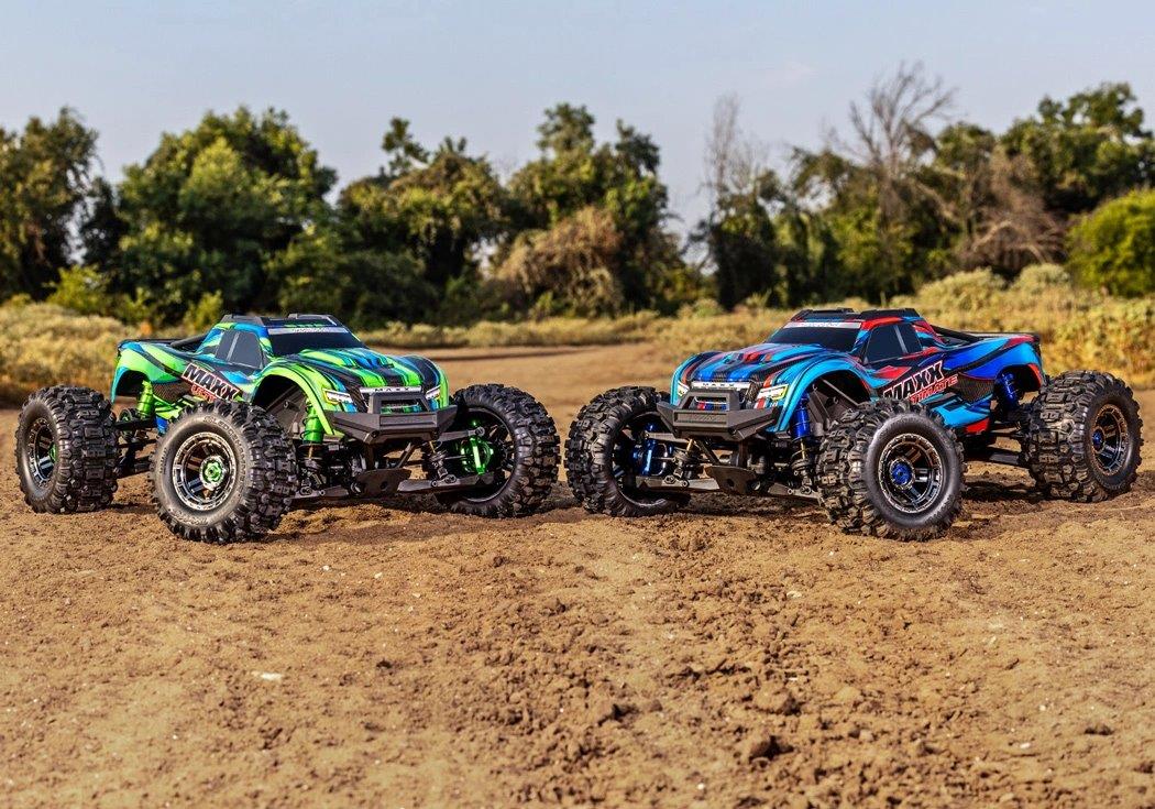 Traxxas MAXX Ultimate VXL-4s 4WD 1/10 RTR TQi TSM Grön - 17
