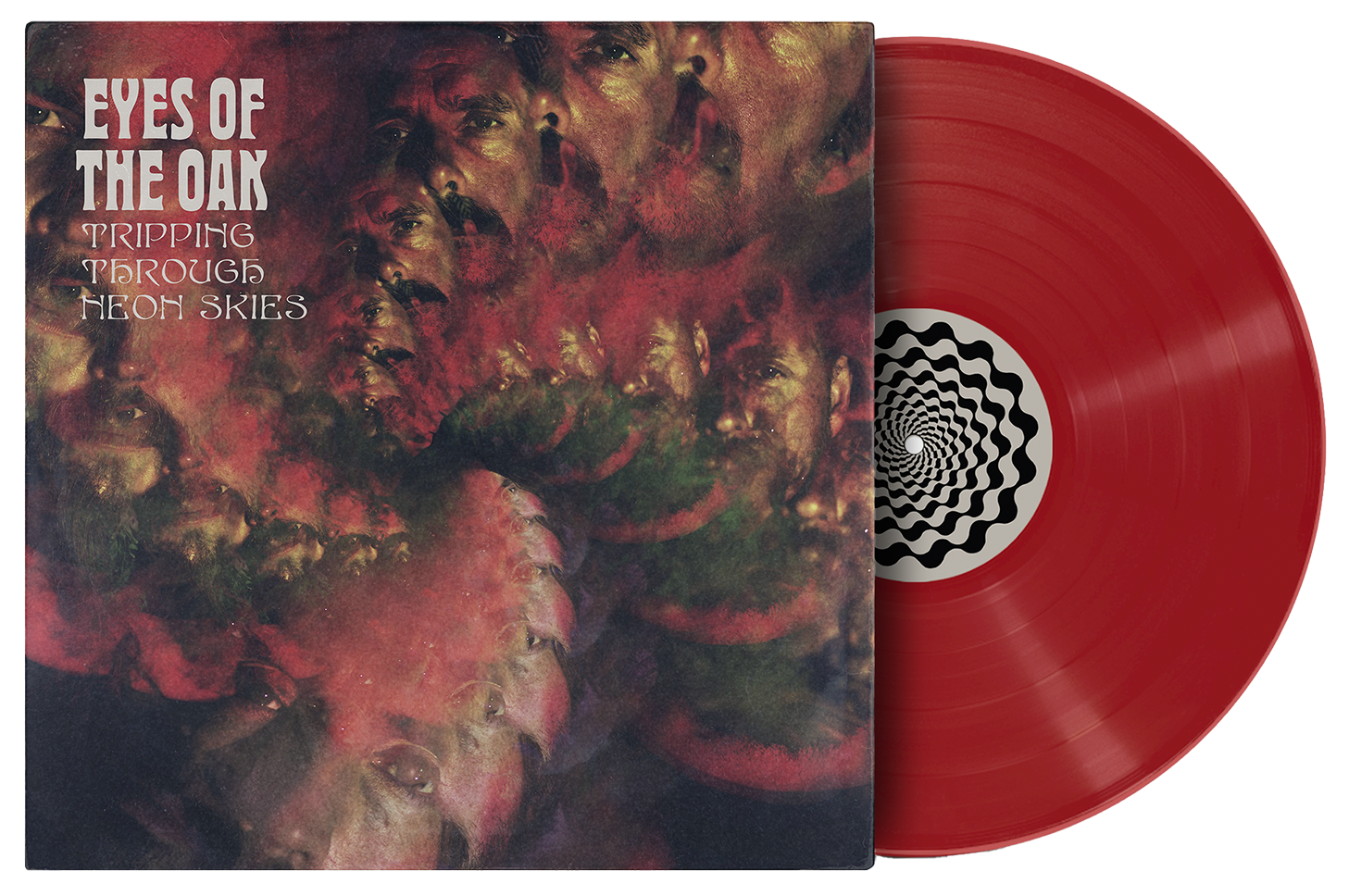 EYES OF THE OAK/PSYCHEDELIC WITCHCULT - Split (RÖD) LP