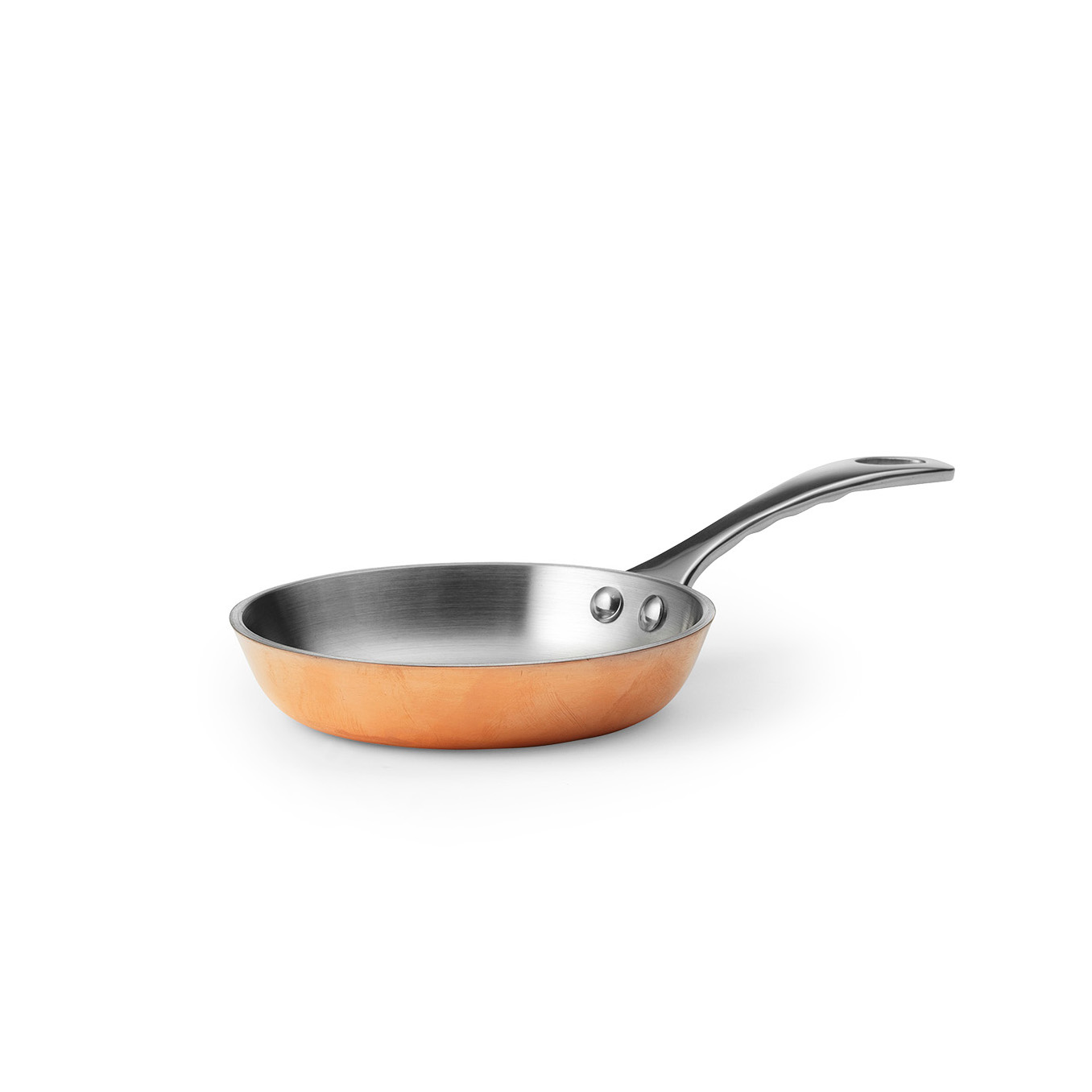 Mini Kastrull grytor pannor i 3 skikt rostfritt och koppar/rostfritt - 7