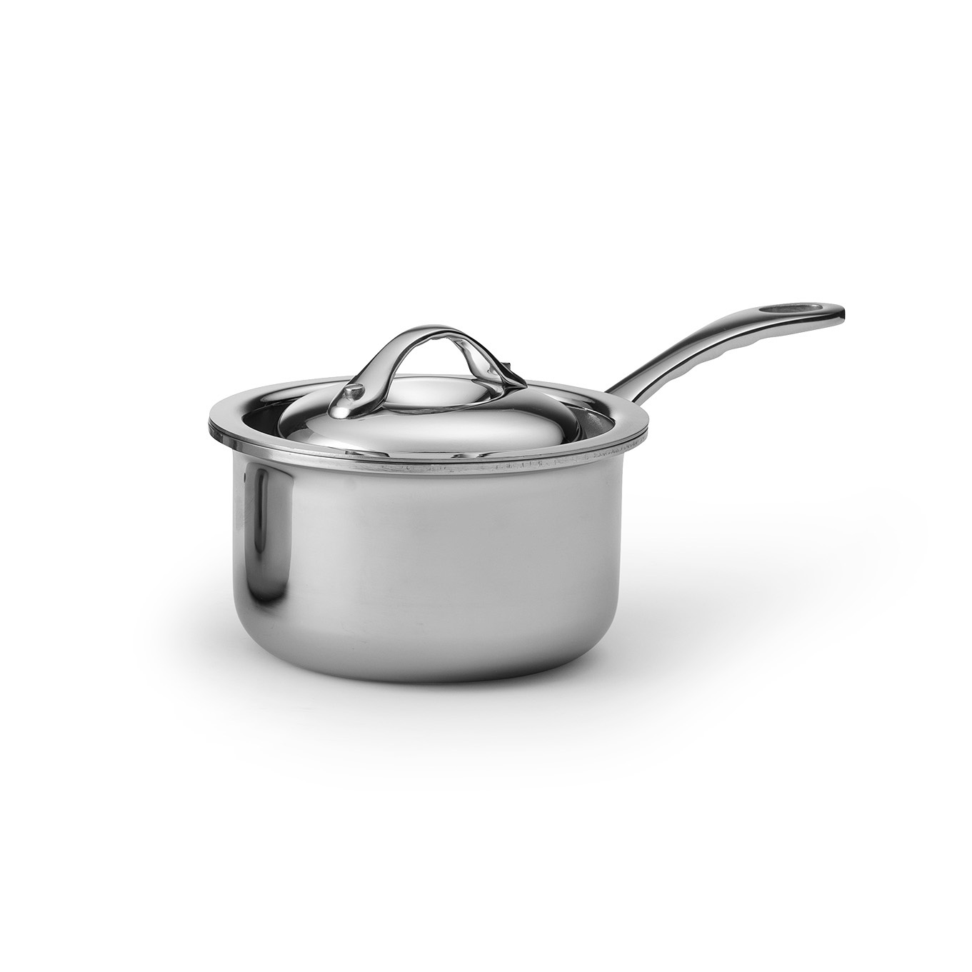Mini Kastrull grytor pannor i 3 skikt rostfritt och koppar/rostfritt - 2