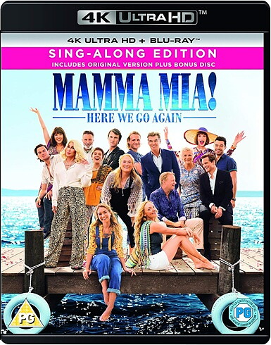 Mamma Mia! Here We Go Again (BLU-RAY 4K ULTRA HD + BLU-RAY)