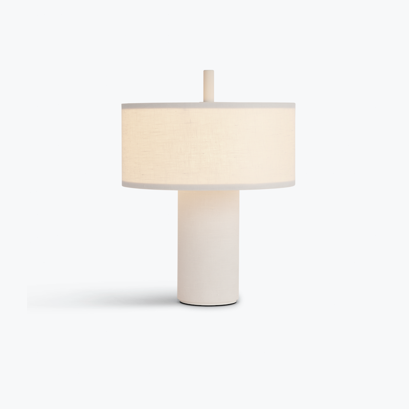 Margin laddbar bordslampa - Vit