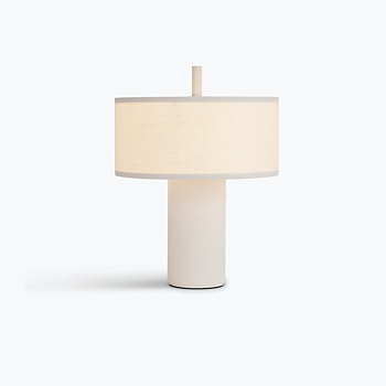 Margin laddbar bordslampa - Vit
