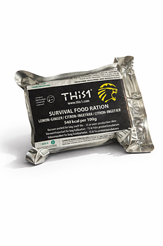 This-1 | Survival Bar | Zitrone-Ingwer | Lange Haltbarkeit | 100g