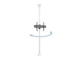 M Floor to ceiling Mount Pro MBFC1U Turn White