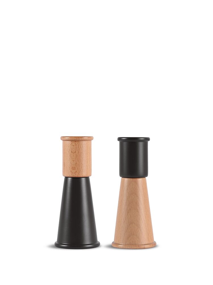 Salt- och pepparkvarn liten, 2-pack - Flera färger - 2