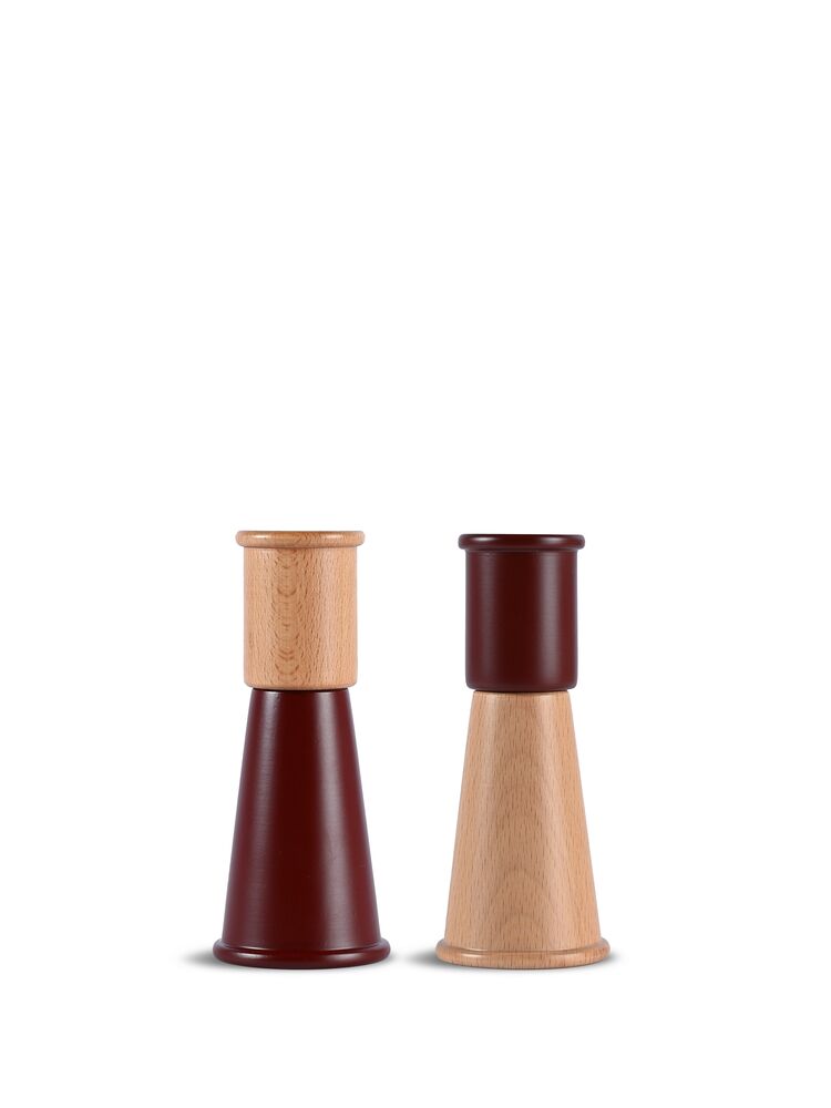 Salt- och pepparkvarn liten, 2-pack - Flera färger - 6