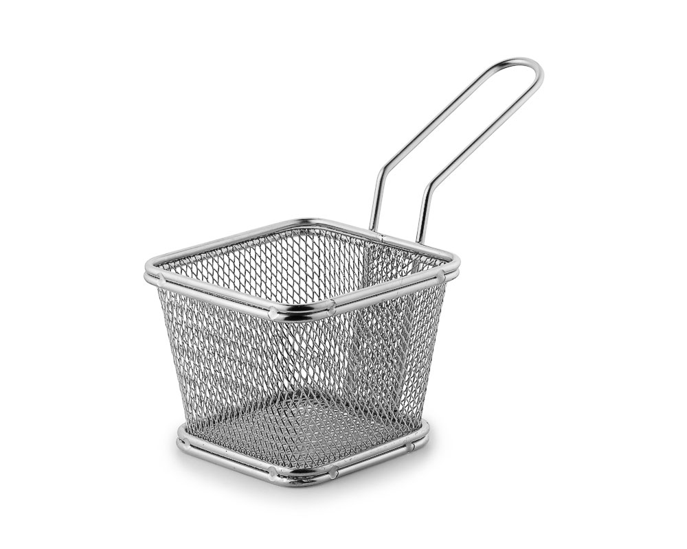 Mini korgar i olika modeller i rostfritt. - 4