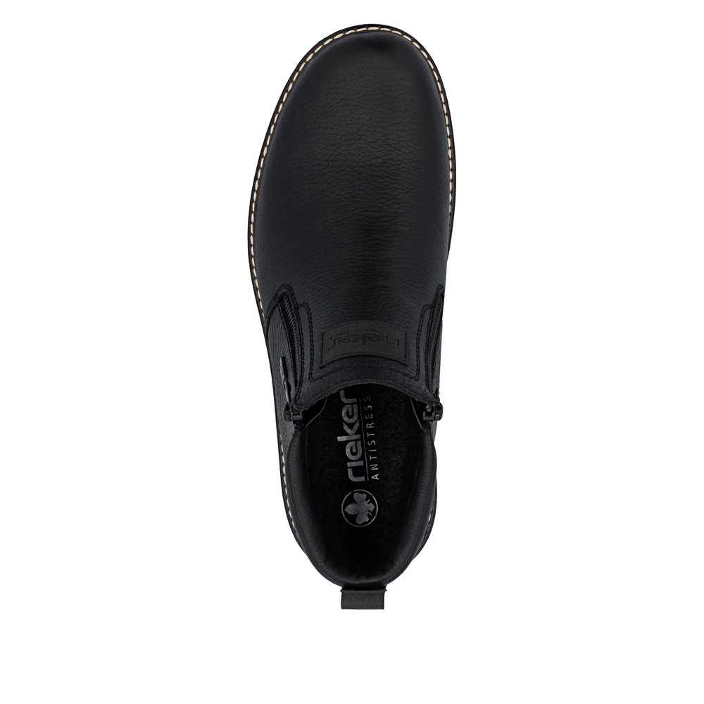 Rieker Herrboots Ullfodrad Svart - 4