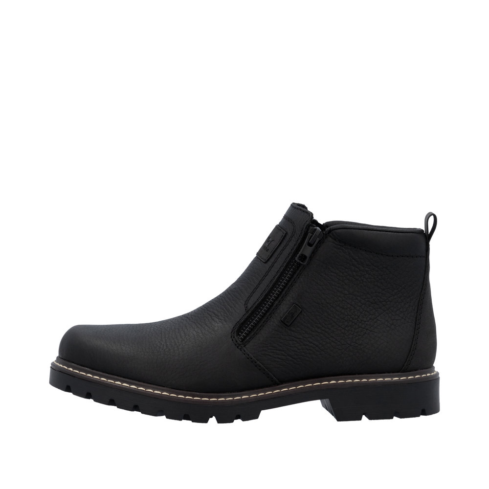 Rieker Herrboots Ullfodrad Svart - 5