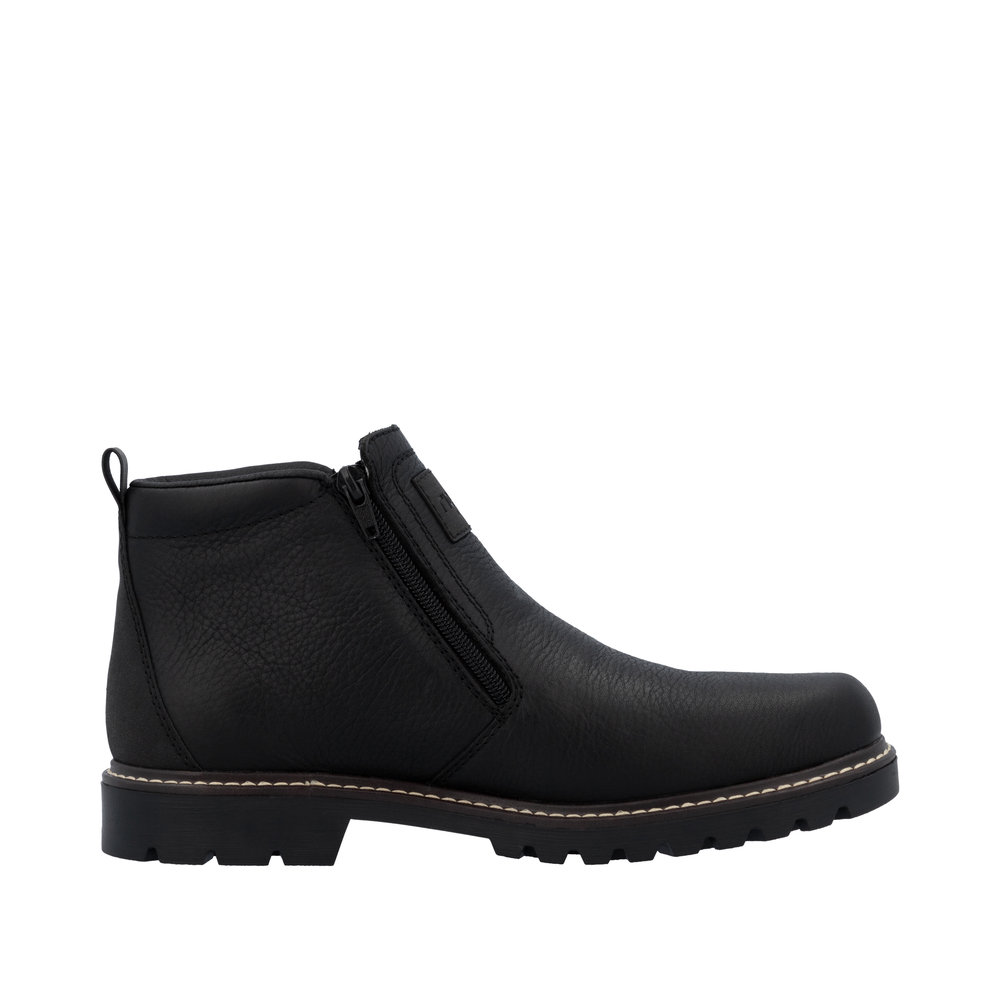 Rieker Herrboots Ullfodrad Svart - 2