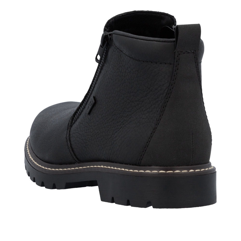 Rieker Herrboots Ullfodrad Svart - 3