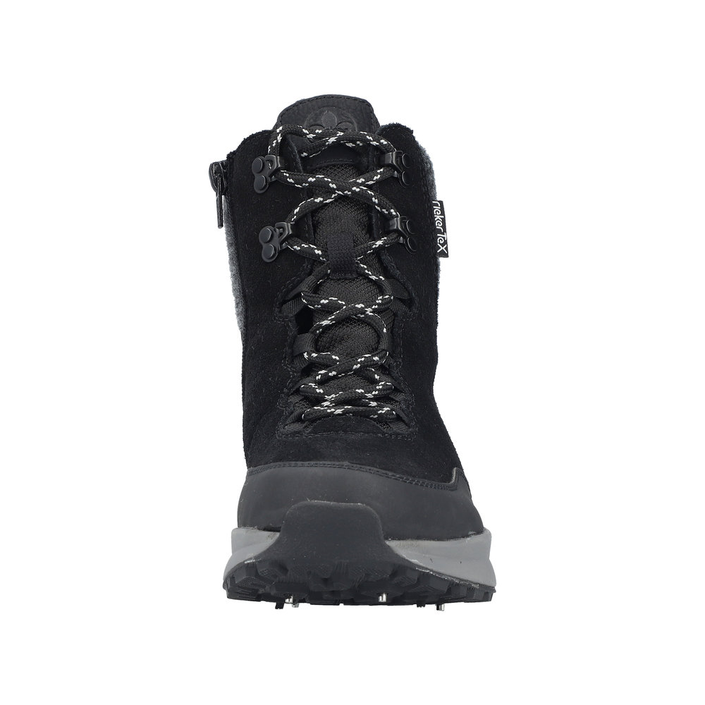 Rieker Varmfodrad Damboots med 11 dubbar Svart - 6