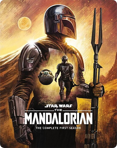 Mandalorian: The Complete First Season - Limited Edition Steelbook (BLU-RAY 4K ULTRA HD + BLU-RAY)