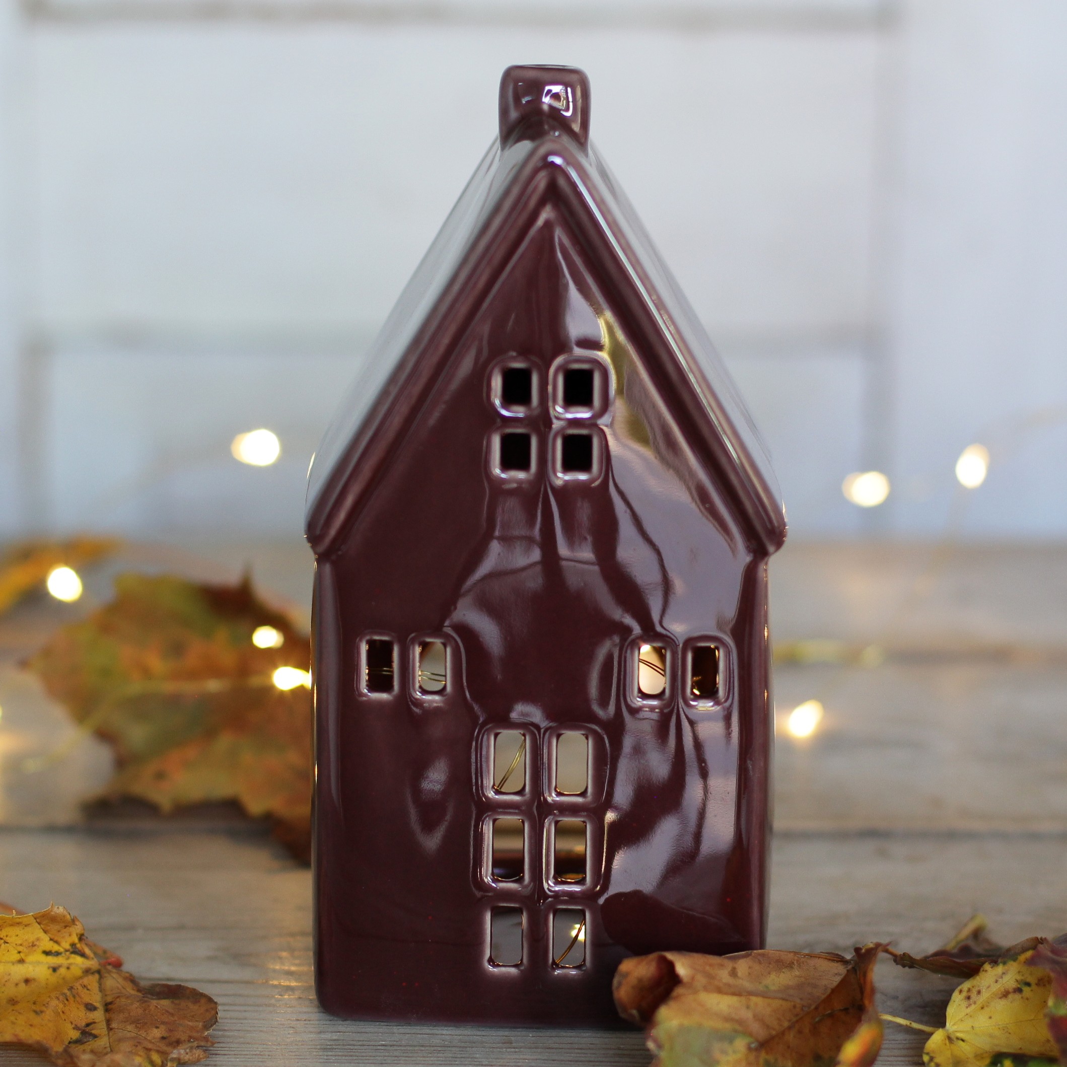 Hus Aubergine - Högt - 2