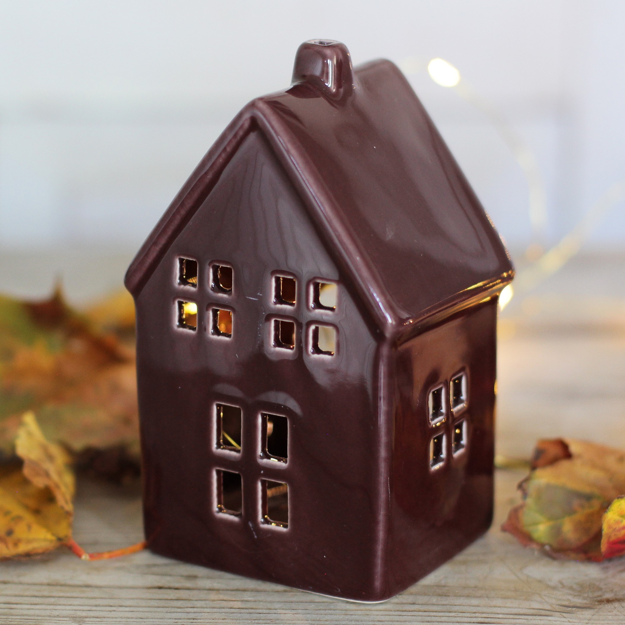 Hus Aubergine - Lågt - 2