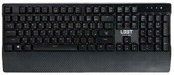 L33T-Gaming, MEGINGJÖRD Full Mechanical Gaming Keyboard w.RGB (ARABISK LAYOUT)