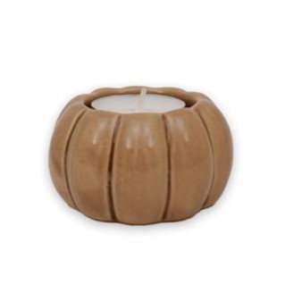 Pumpa ljuslykta - Nougat - 3