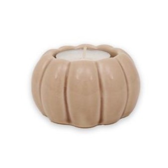 Pumpa ljuslykta - Beige - 4