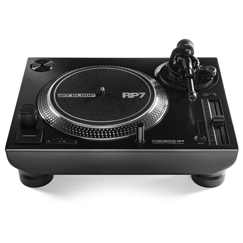 Reloop RP-7 Professional 7-in Direct-Drive DJ Turntable System - 3