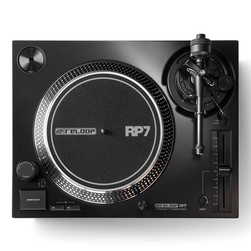 Reloop RP-7 Professional 7-in Direct-Drive DJ Turntable System