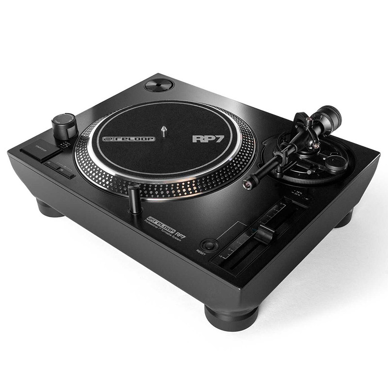Reloop RP-7 Professional 7-in Direct-Drive DJ Turntable System - 10