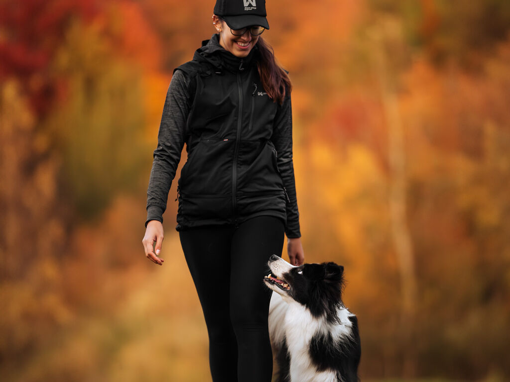 Non-Stop Dogwear Obedience Vest Women - Black - durable