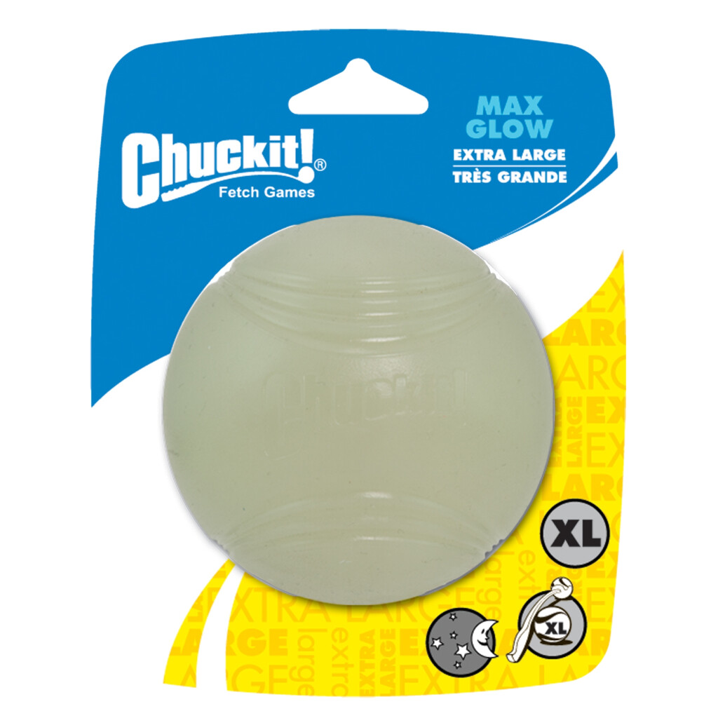 Chuckit! Max Glow Hehkuva Koiranlelu XL - 1-Pack