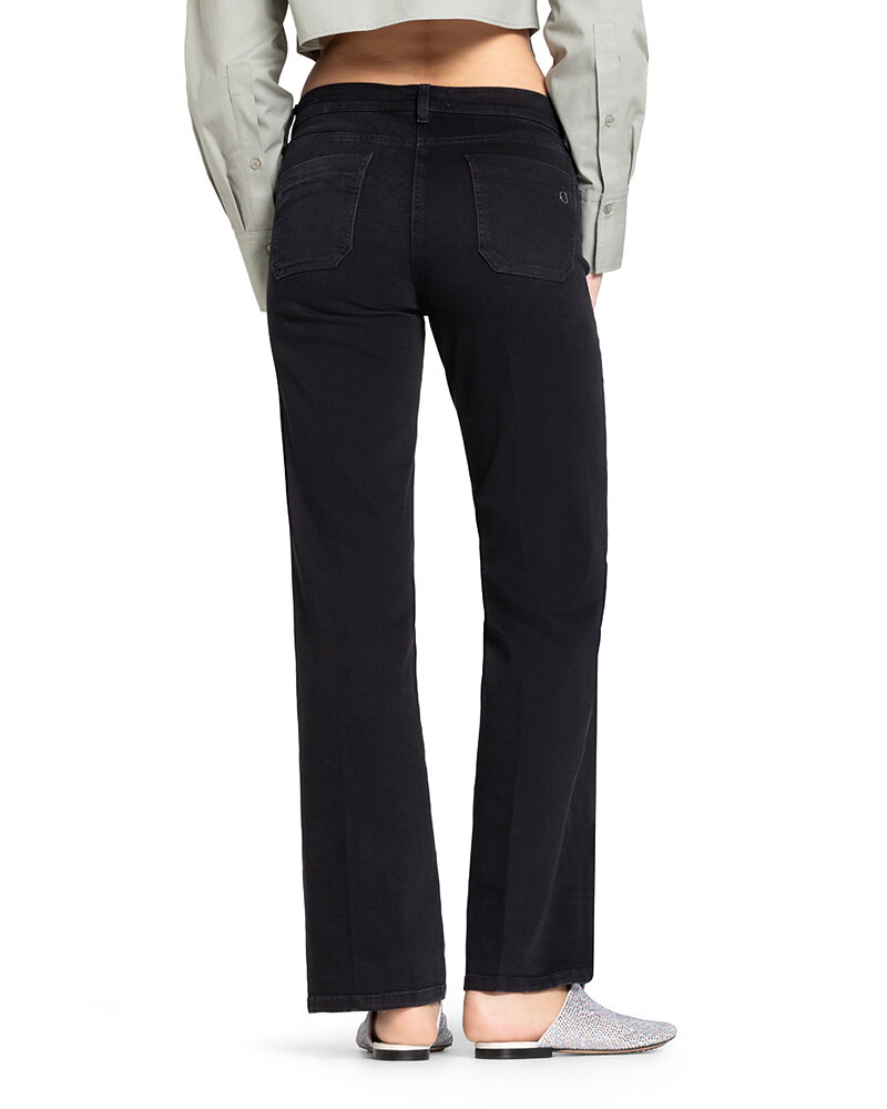 Jeans Tess vida mörkgrå denim