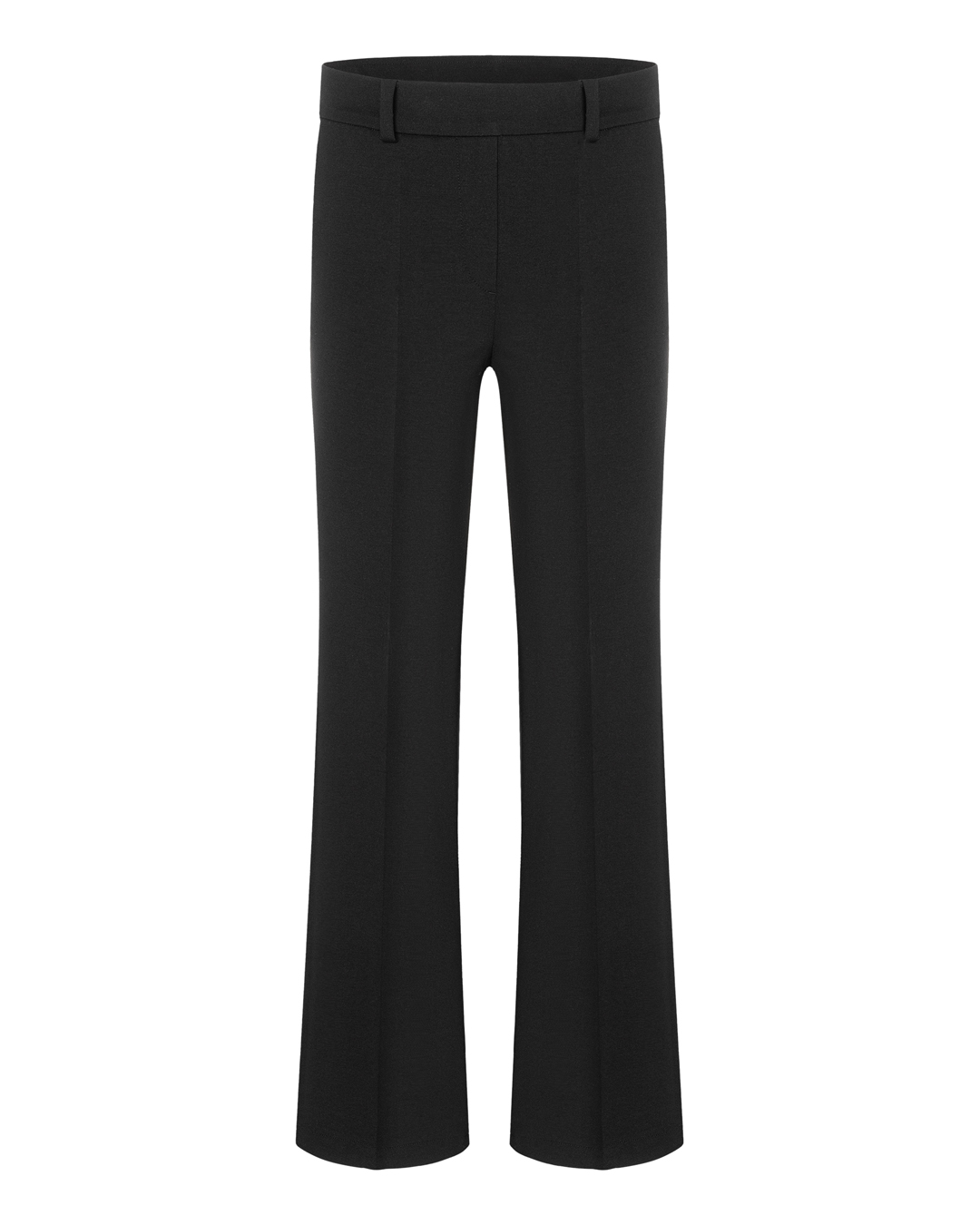 Byxa Francoise bootcut sydda pressveck svart - 4