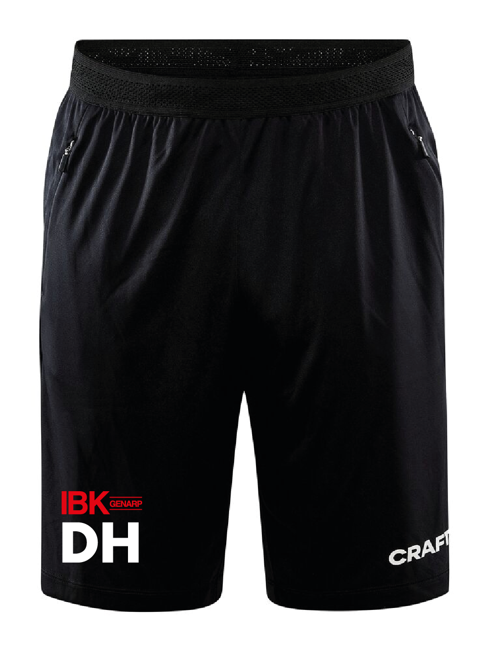 Ledarshorts - Craft Evolve Zip Pocket Shorts Herr (IBK Genarp)