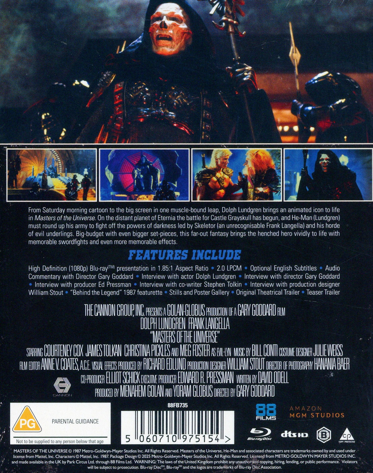 Masters of the Universe (Limited Edition) (ej svensk text) (Blu-ray) - 2