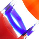 Erik Höglund (1991) Colorful Bottle Vase in Limited Edition 17 cm