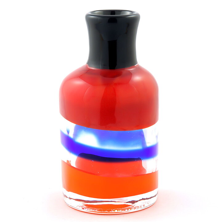 Erik Höglund (1991) Colorful Bottle Vase in Limited Edition 19 cm