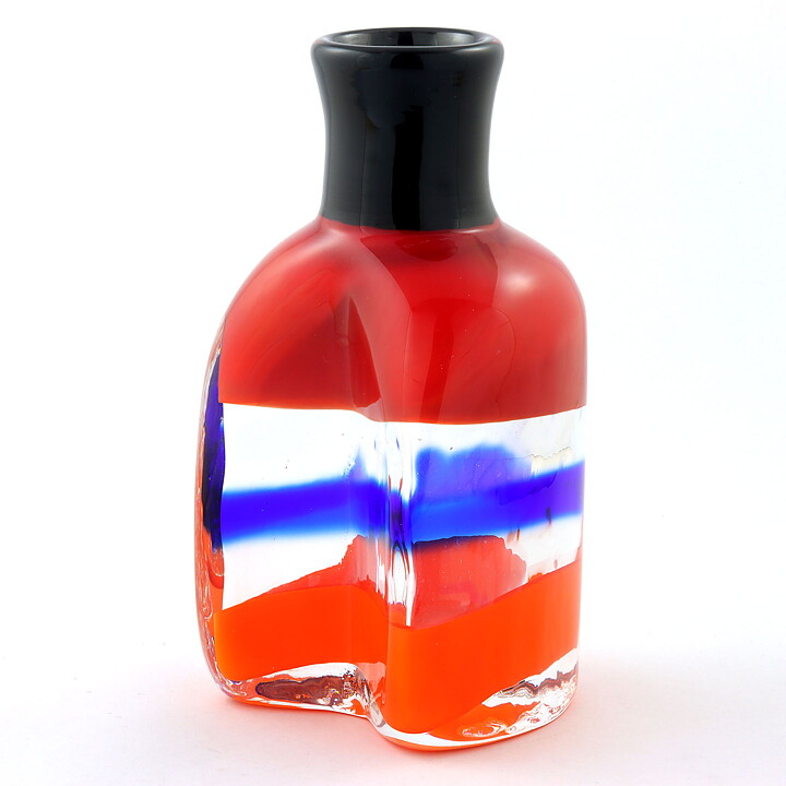 Erik Höglund (1991) Colorful Bottle Vase in Limited Edition 19 cm