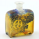 Bertil Vallien (Ateljé 1970s) Polychrome Bottle Vase 11 cm
