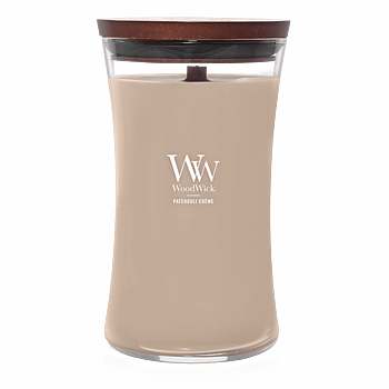 Woodwick Patchouli Creme Large