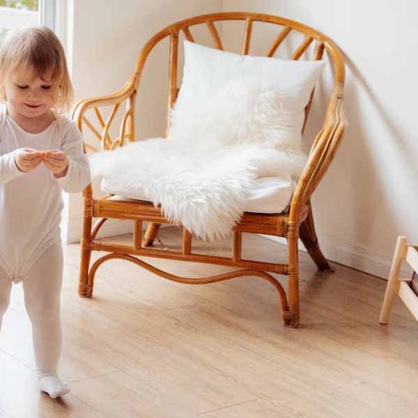 Lammskinn till baby  - 2