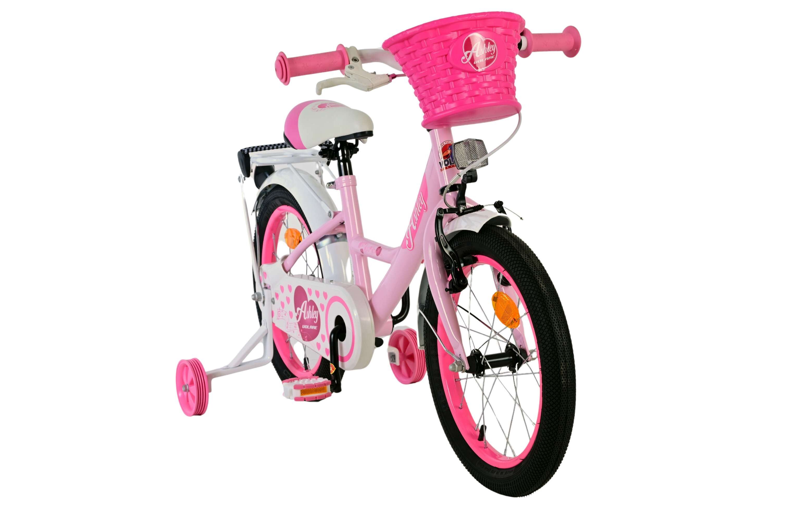 Barncykel Volare Ashley 16 tum – Rosa för barn 4–6 år - 5
