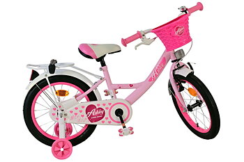Barncykel Volare Ashley 16 tum – Rosa för barn 4–6 år