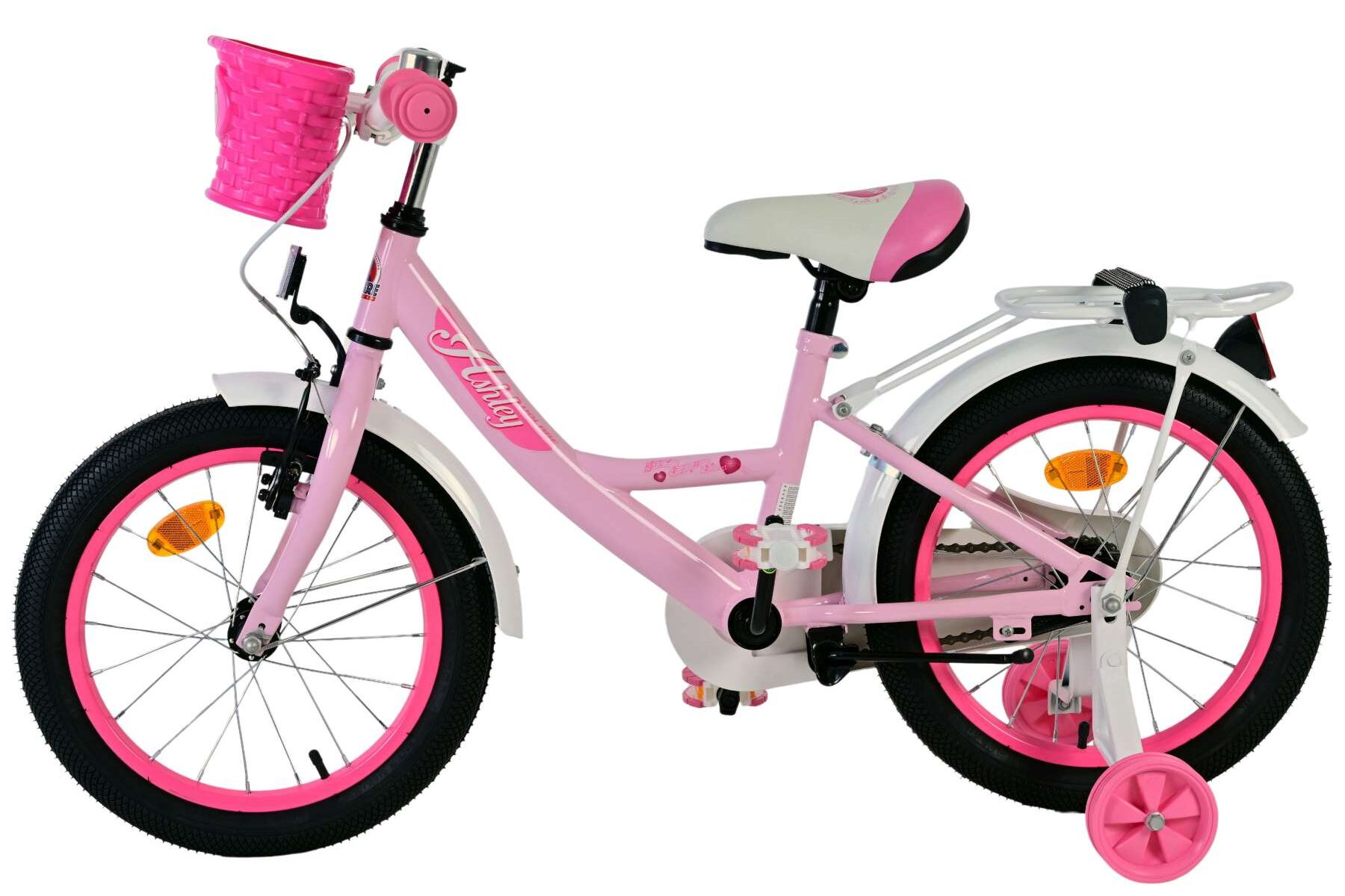 Barncykel Volare Ashley 16 tum – Rosa för barn 4–6 år - 7