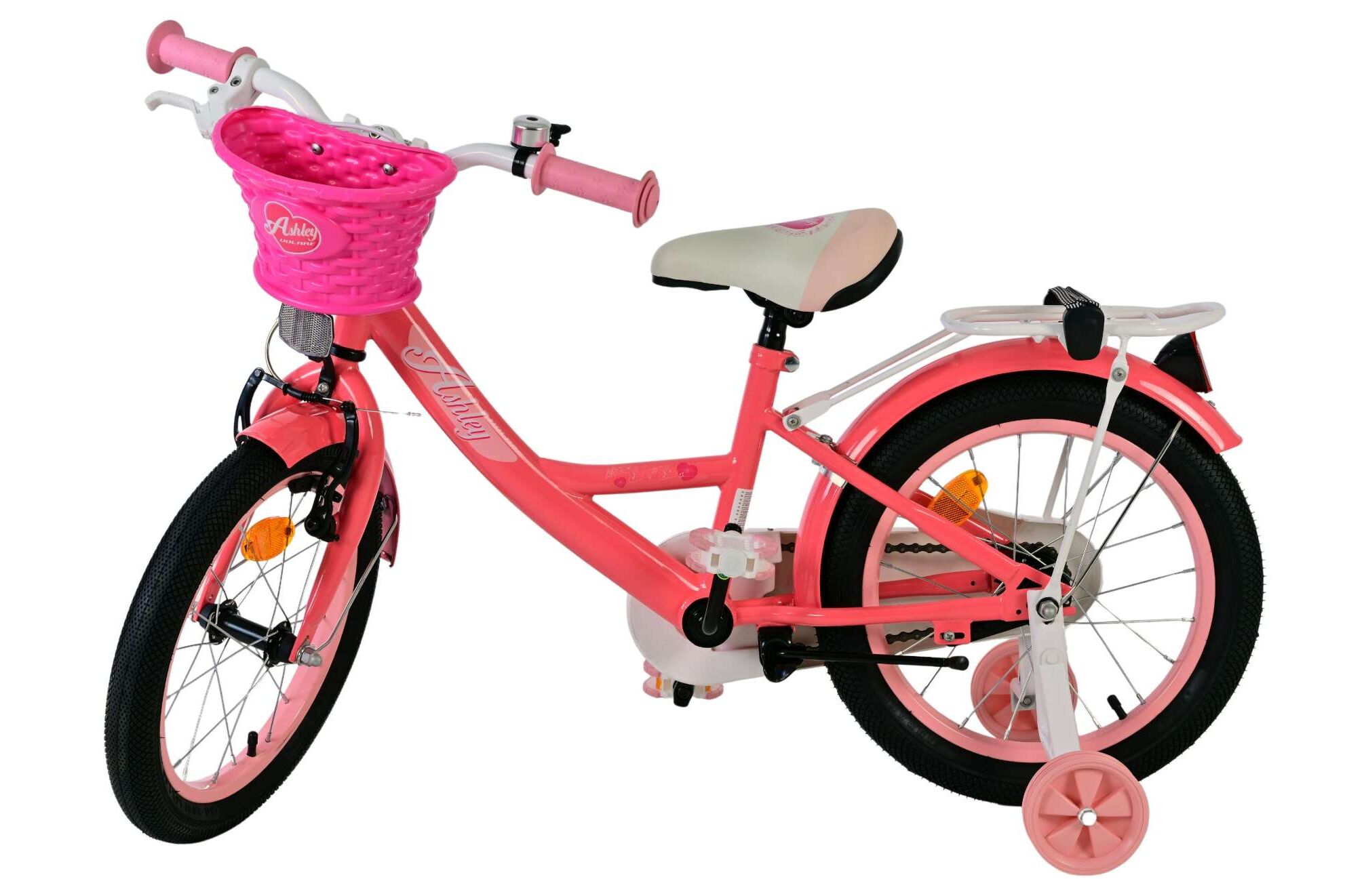 Barncykel Volare Ashley 16 tum – Röd för barn 4–6 år - 8