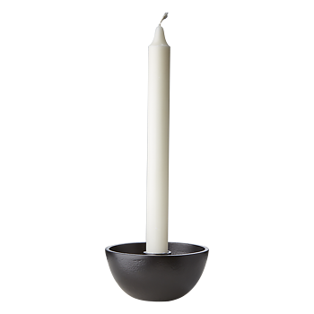 Carter, svart ljusstake från Affari of Sweden