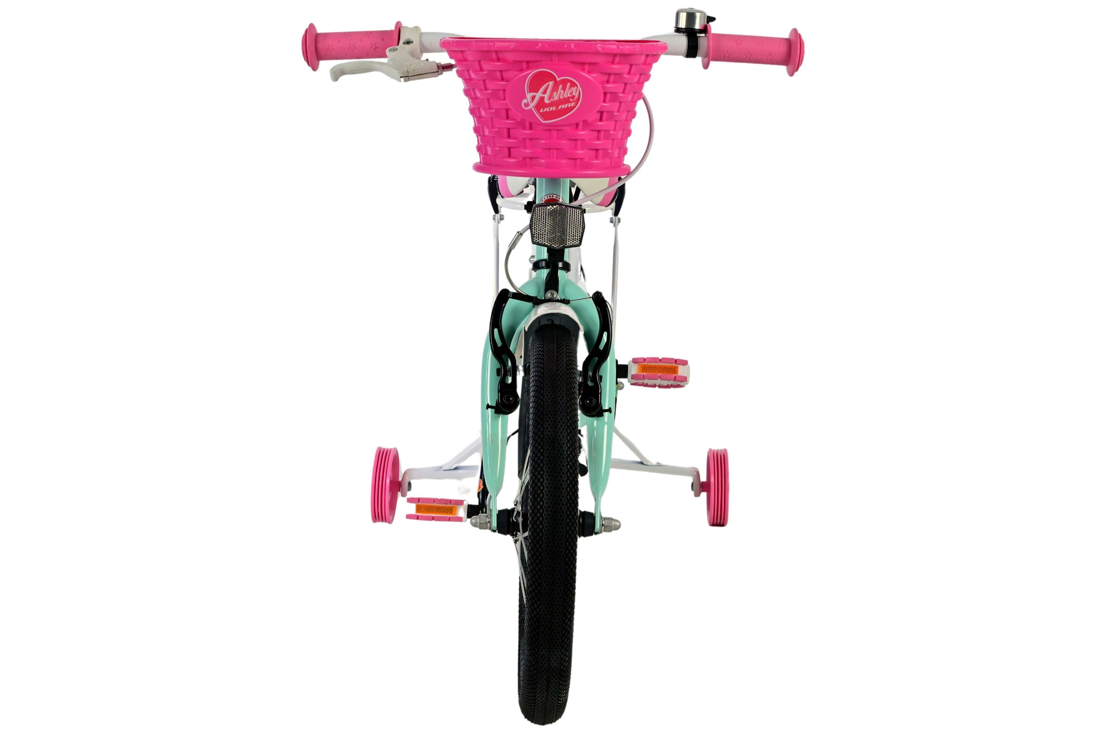 Barncykel Volare Ashley 16 tum – Grön för barn 4–6 år - 5