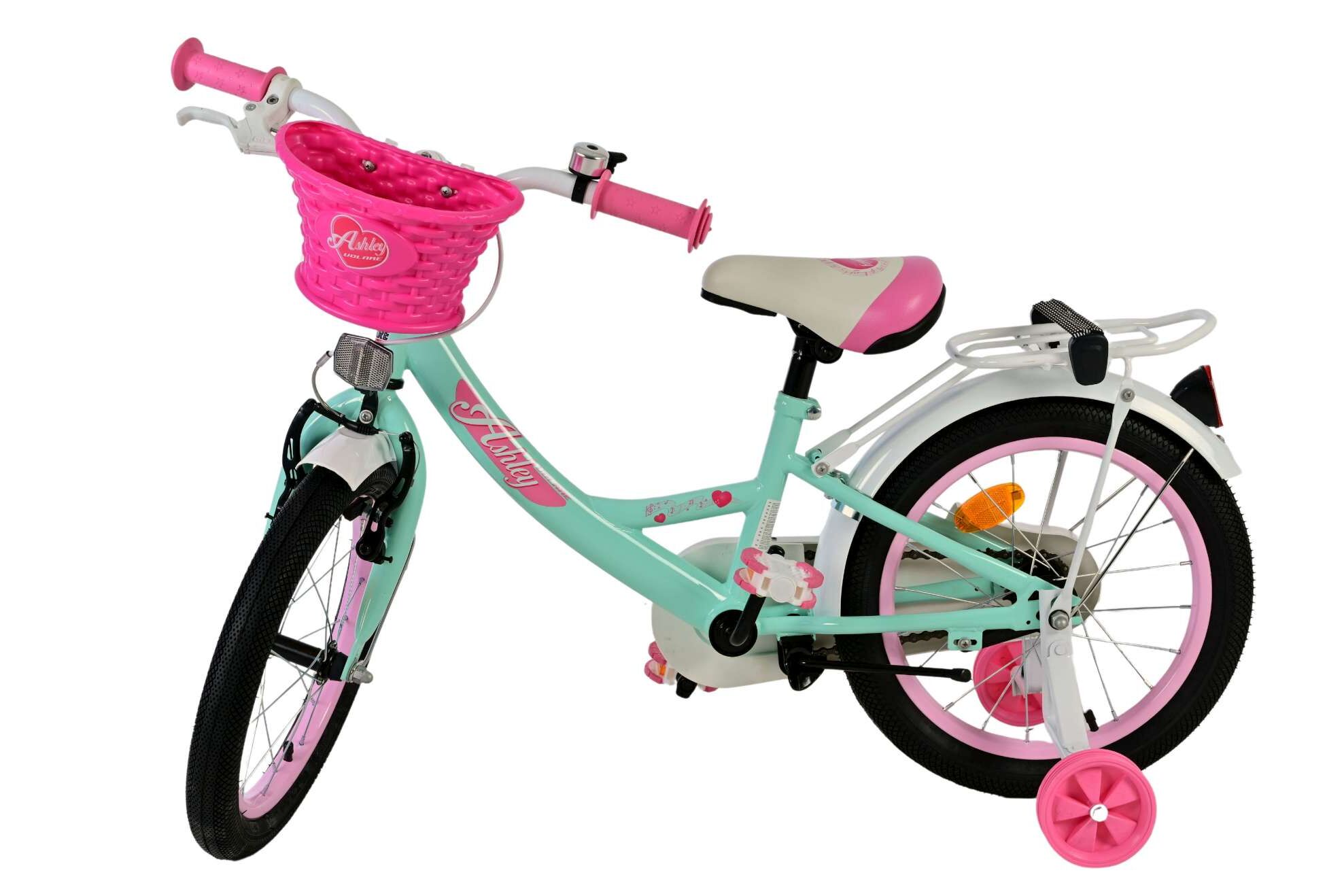 Barncykel Volare Ashley 16 tum – Grön för barn 4–6 år - 7