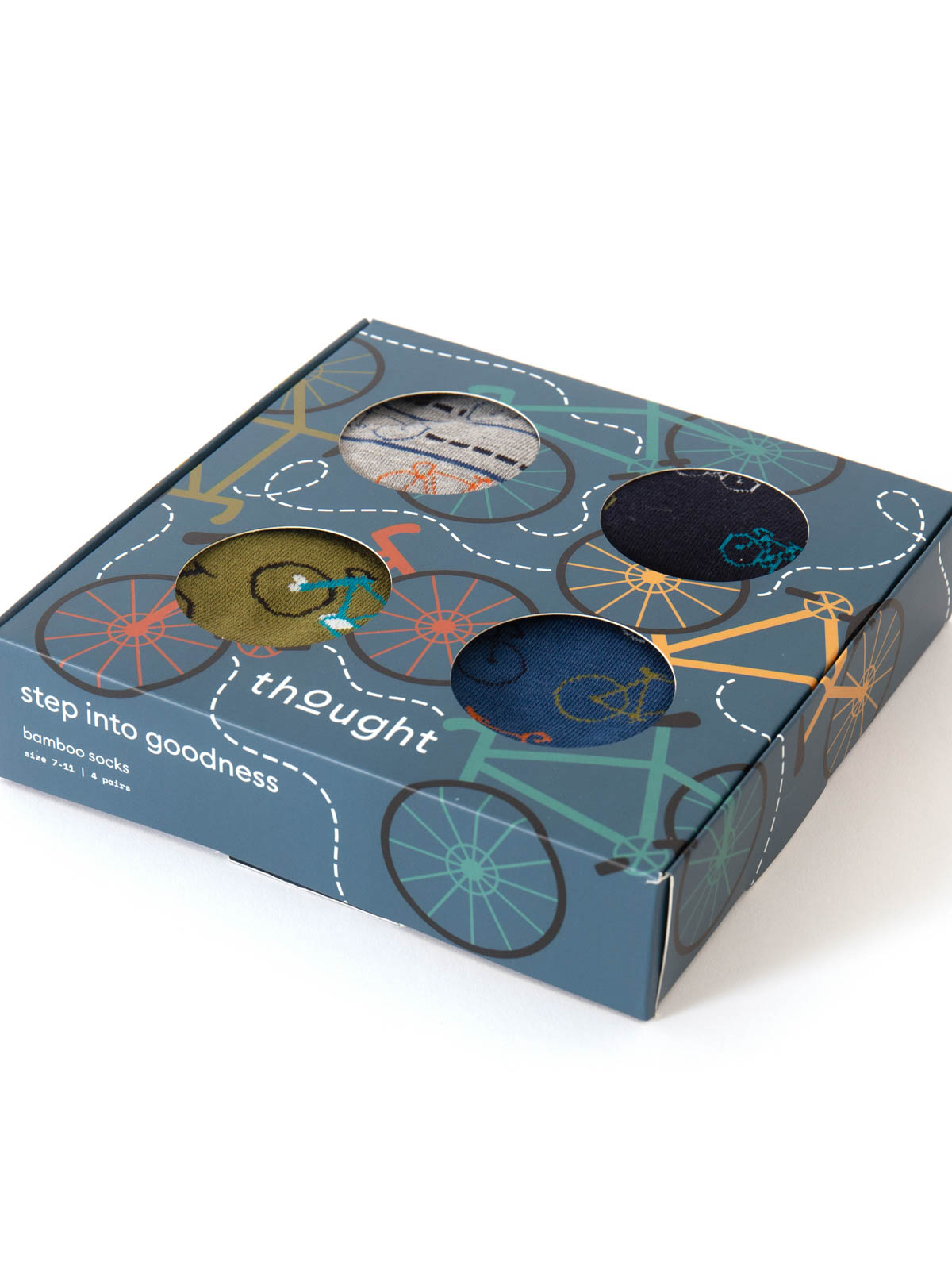 Presenttips! Bambustrumpor med cykelmönster