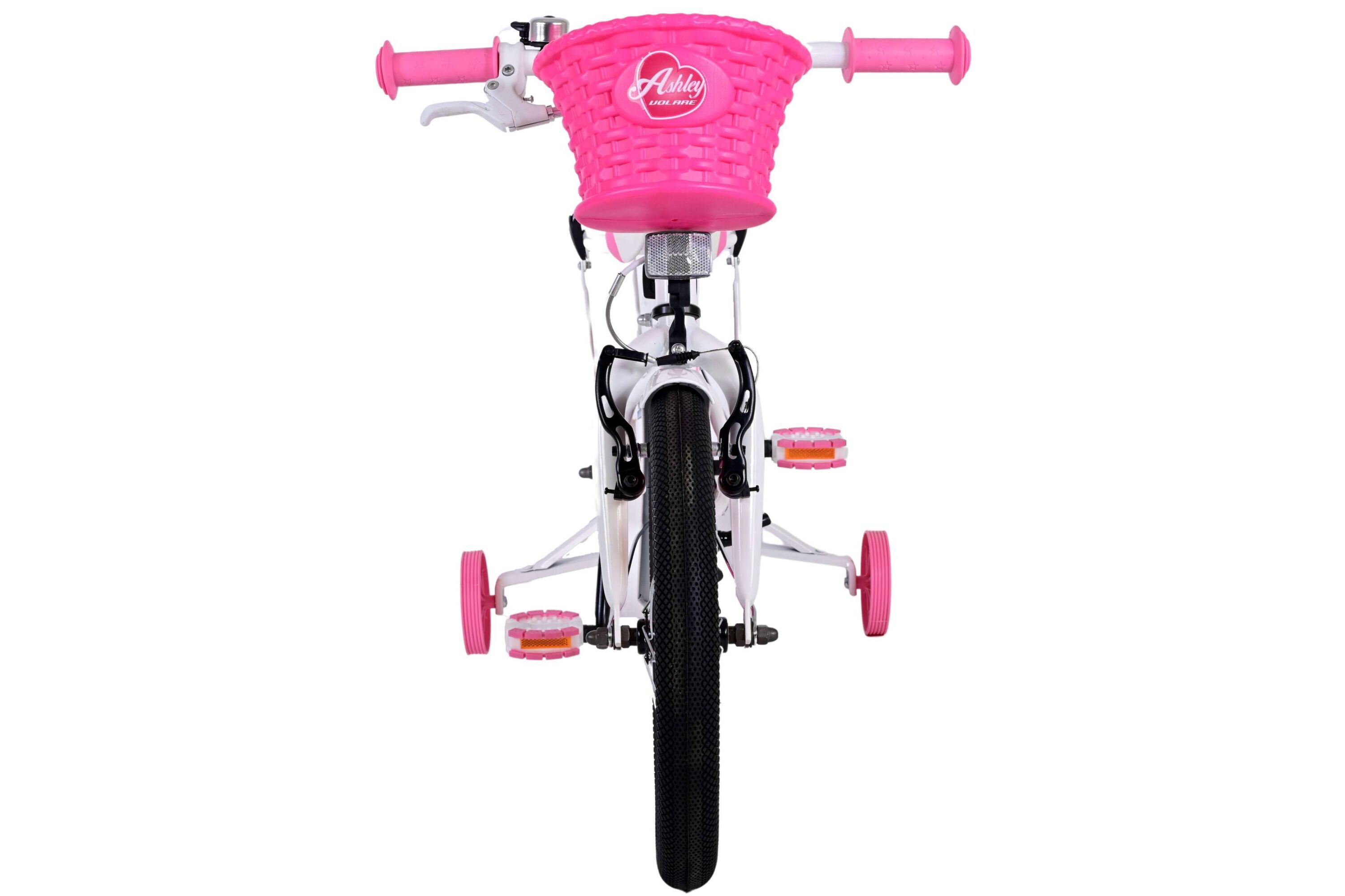 Barncykel Volare Ashley 16 tum – Vit för barn 4–6 år - 6
